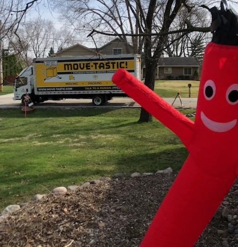 Moving truck minimizing downtime during and office move