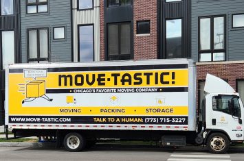 Truck ready for a full-service long-distance move