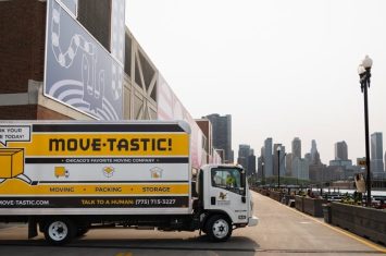 This truck holds the best long-distance movers in Chicago!